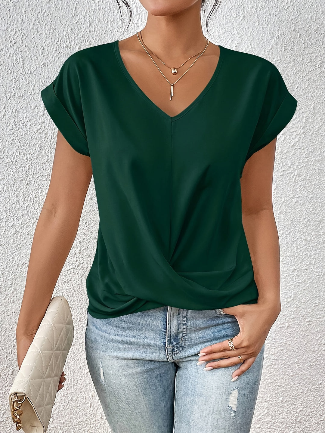 Clara V-hals T-shirt