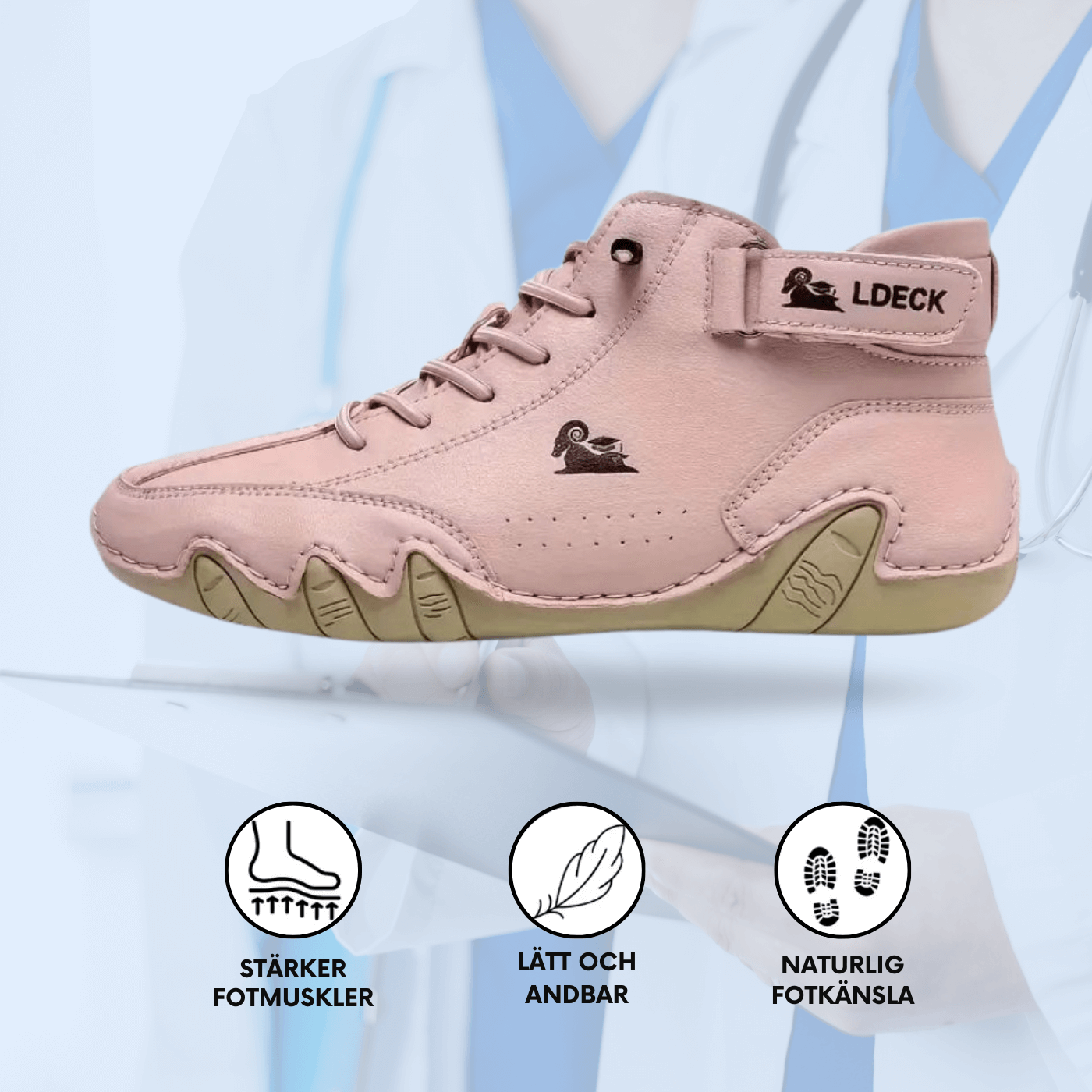 Nordisk Flex™ – Ergonomiske & Smertelindrende Barfodssko