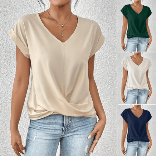 Clara V-hals T-shirt