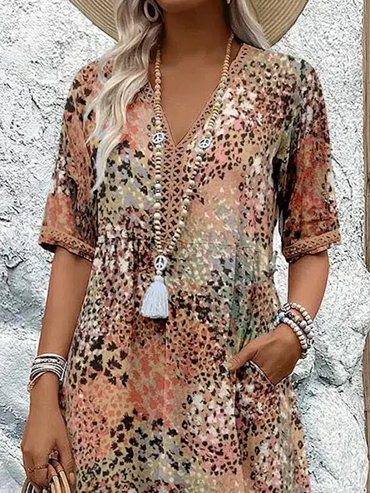 Harper Vibrant Kjole