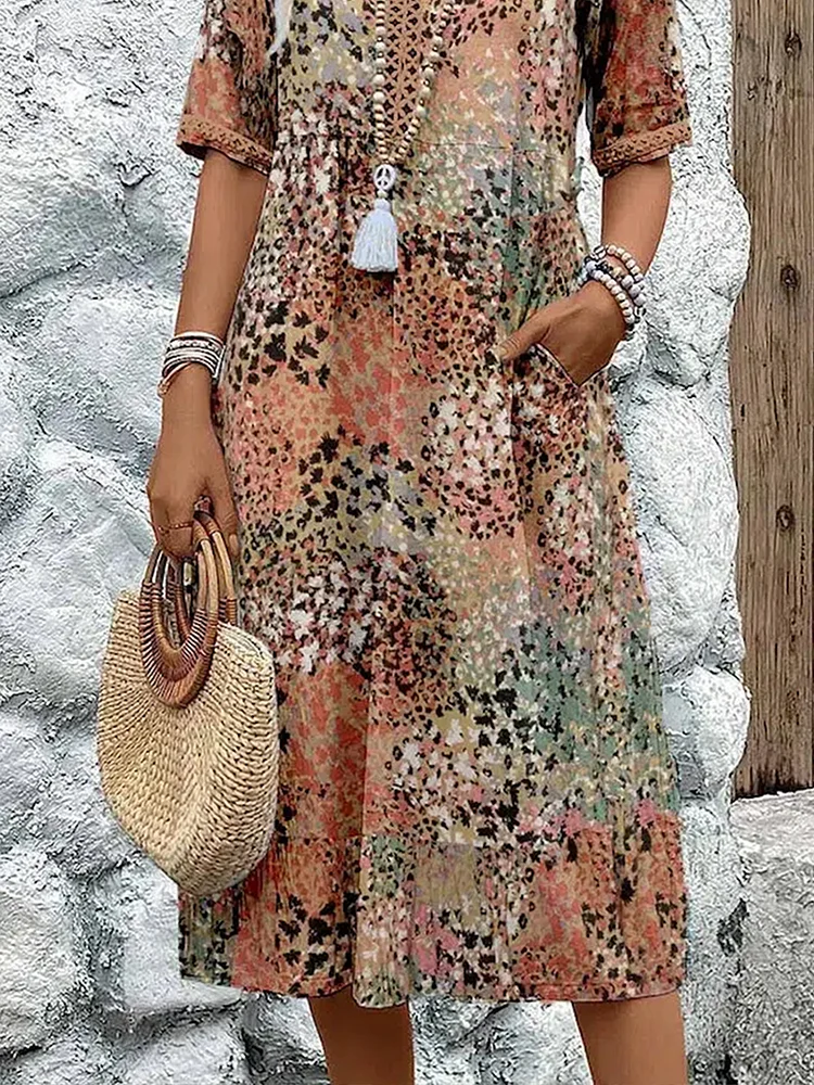 Harper Vibrant Kjole