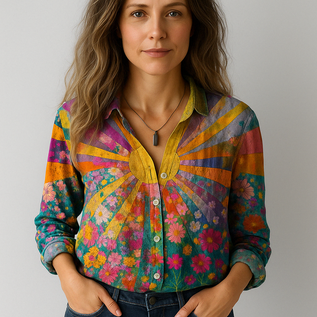 Isabella Bluse – Let, Kunstnerisk & Elegant