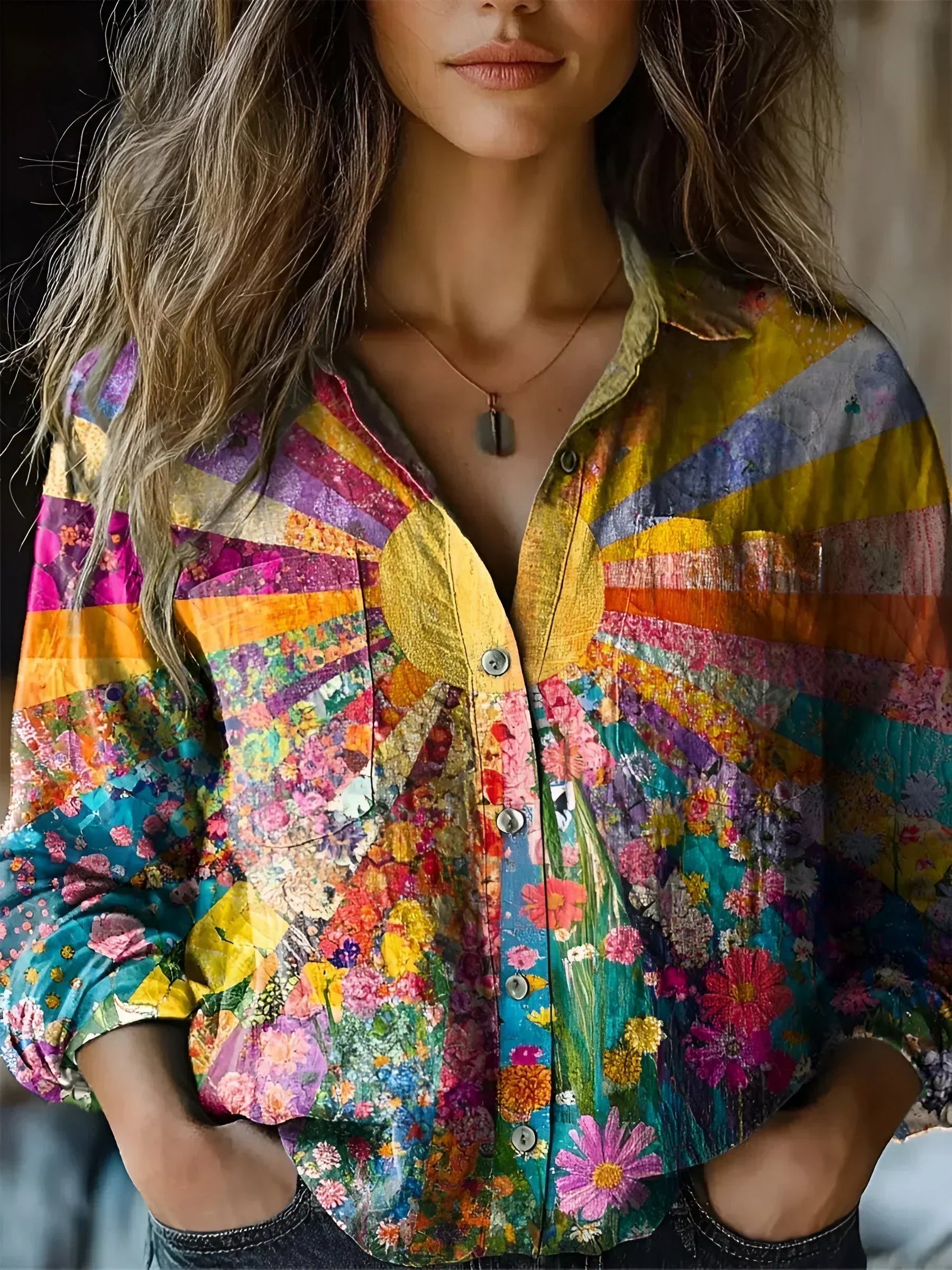 Isabella Bluse – Let, Kunstnerisk & Elegant